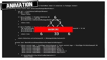 HACKER COMPUTER GLITCH CODING SCREEN | FREE STOCK ANIMATION OVERLAY [CCM]