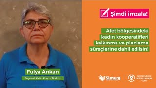 ✍️ İmzala! Kadınların Sesine Kulak Ver: DEPREMDEN ETKİLENEN KADIN KOOPERATİFLERİNİ DESTEKLEYİN!