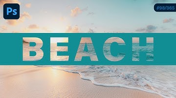 How to Create a Knockout Text Effect in Photoshop