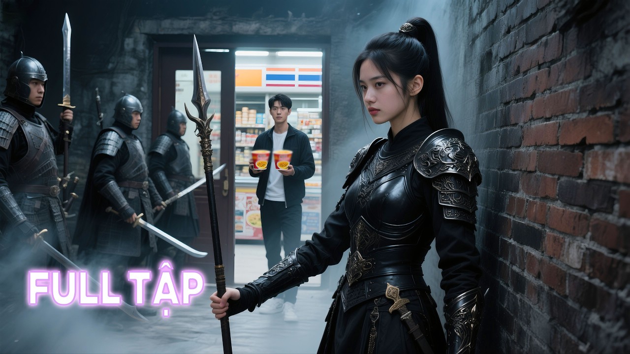 Nữ tướng quân phát hiện cánh cổng bí mật dẫn đến hiện đại, cô vác cả tạp hóa về khiến thị vệ hú hồn