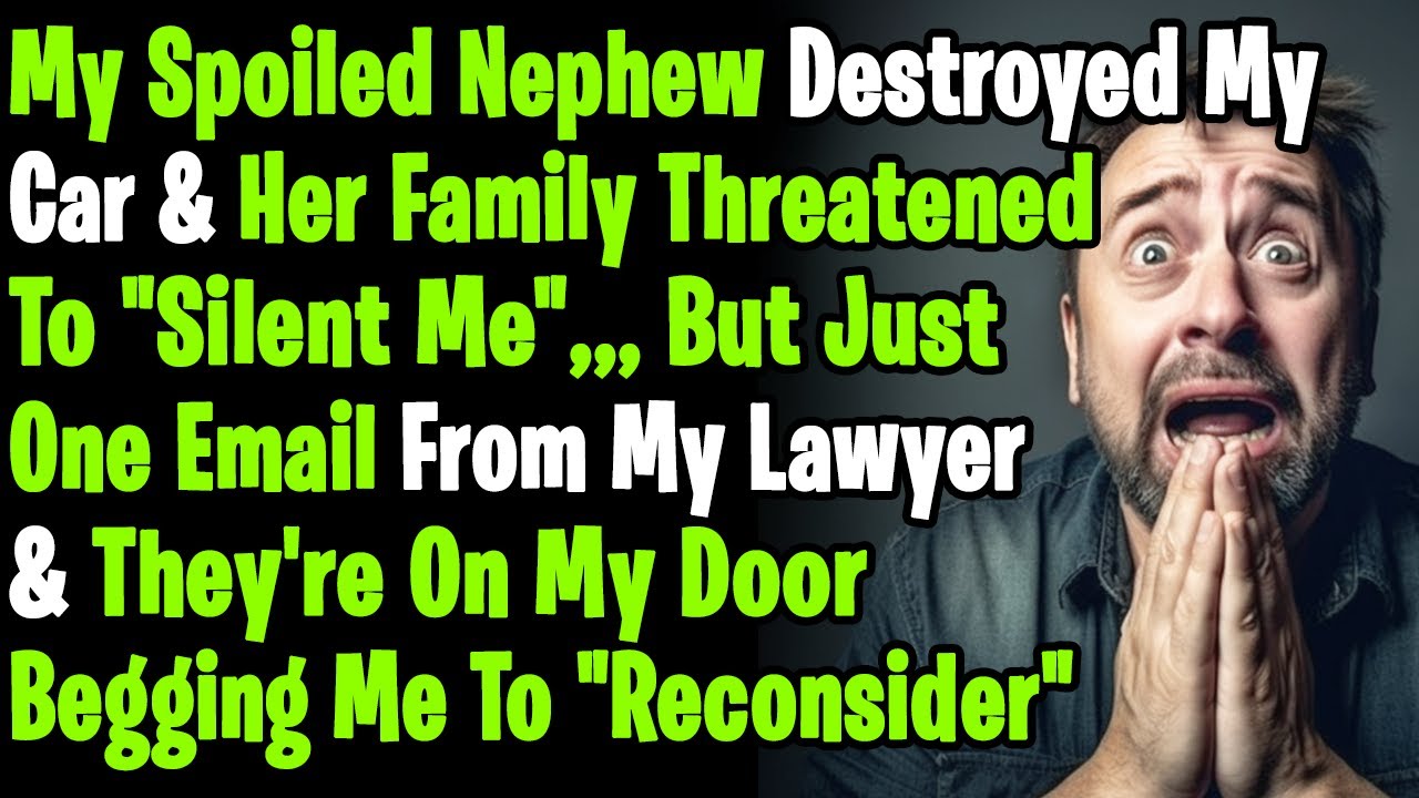 Spoiled Nephew Destroyed My Car For Fun & Prank But Her Family Took Her Side & Threatened Me