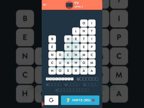 Wordbrain 2 Word Virtuoso TV Level 3 Walkthrough