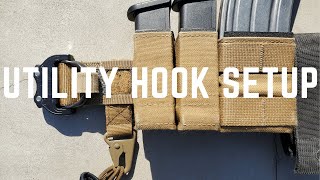Forge Concepts Utility Hook Install On GBRS Assaulter V2 Belt and Crye AVS