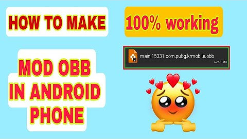 HOW TO MOD OBB IN ANDROID VERY EASY...PART 2