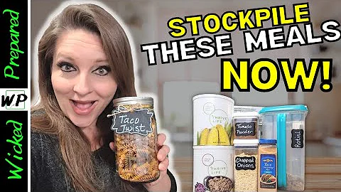 Emergency Meal with a ... TWIST!    Prepper Pantry Meal in a Jar: Taco Twist!  |Stockpile|