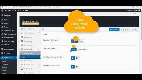 How To Make Candidate search Free or Package Based In Nokri Wordpress Theme