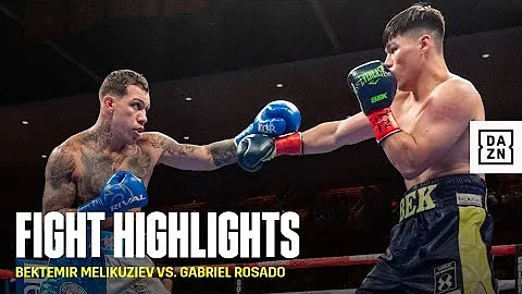 HIGHLIGHTS | Bektemir Melikuziev vs. Gabe Rosado