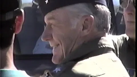 Chuck Yeager X-1 50th Anniversary Air Show, Edwards AFB, October 14, 1997 (Amateur Video)