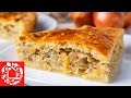 Луковый Пирог: Вкусно до слез! Улетает со стола за считанные минуты