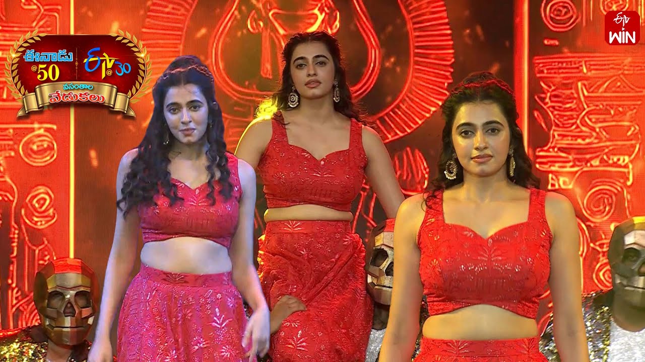 Maanasa Choudhary Dance |Eenadu 50 & ETV 30 Years Celebrations Event -Vijayawada | 11th January 2026