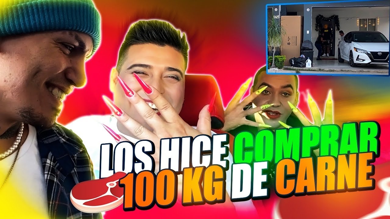24 HORAS DICIÉNDOME QUE SI // los hice COMPRAR 100kg de carne 🥩