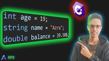 Learn All Variables & Data Types in C#  (JUST 9 Minutes)