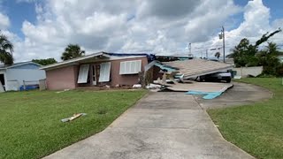 EF-1 Tornado Sets Down Near Satellite Beach, FL
