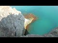 Крым Фиолент прыжок со скалы