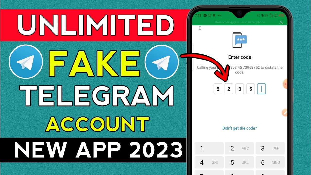 How to Create Unlimited Telegram Fake Account Without Phone Number 🇺🇸 ...