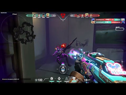 The most lucky and hilarious Clutch EVER Valorant