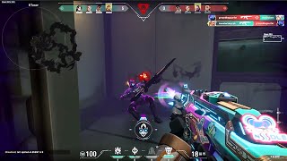 The most lucky and hilarious Clutch EVER Valorant