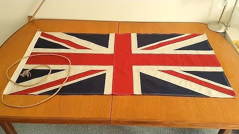 Making A Fully Sewn British Union Flag 