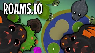 PLAYING ROAMS.IO FOR THE *FIRST TIME* (MOPE.IO CLONE)