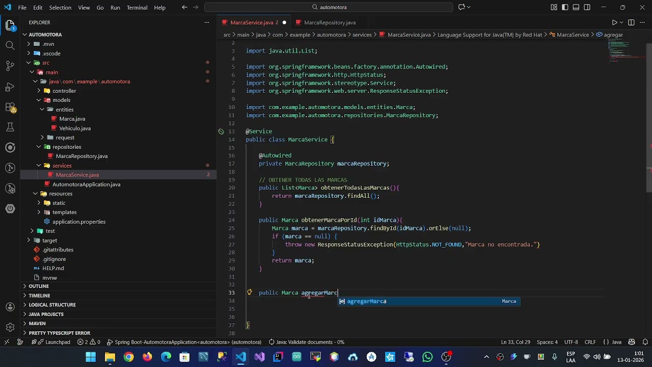 Desarrollo microservicios parte I