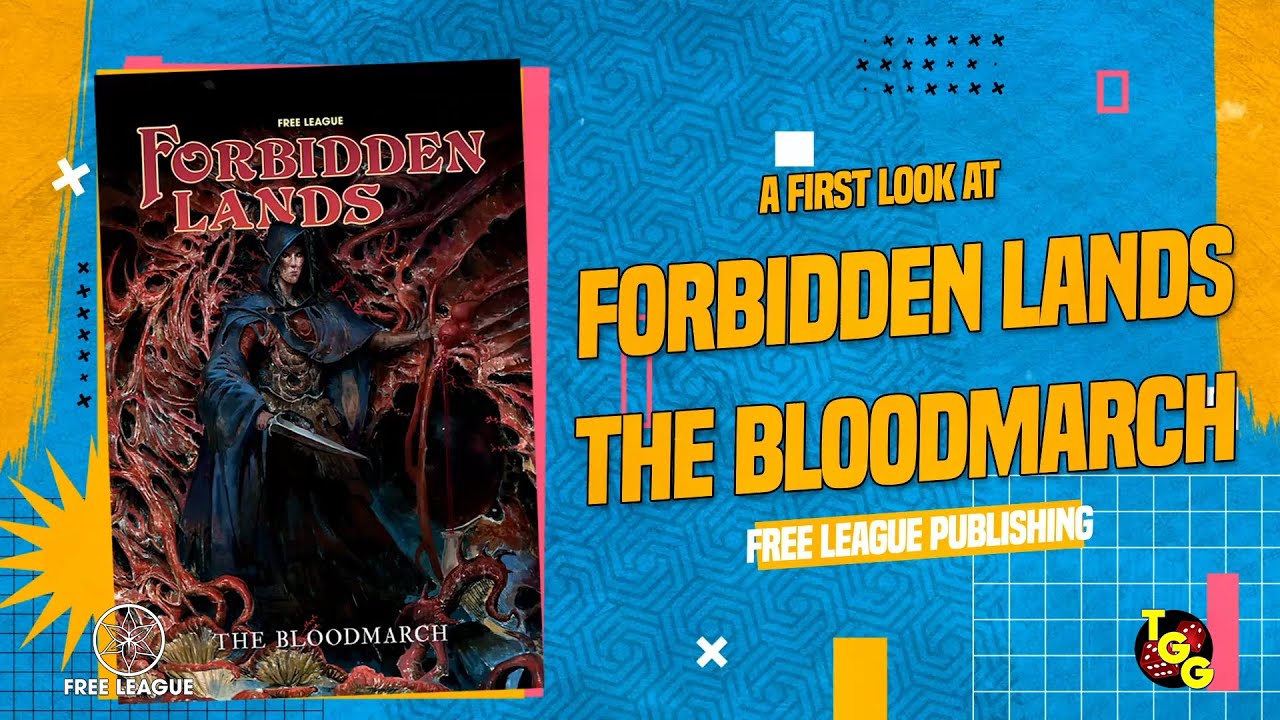 Forbidden Lands: The Bloodmarch | First Look and Page-Through - YouTube