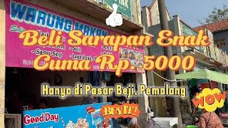 Sarapan Murah Meriah Enak!! Nasi Megono di Pasar Beji Pemalang Cuma Rp 5.000! 😍🍽️