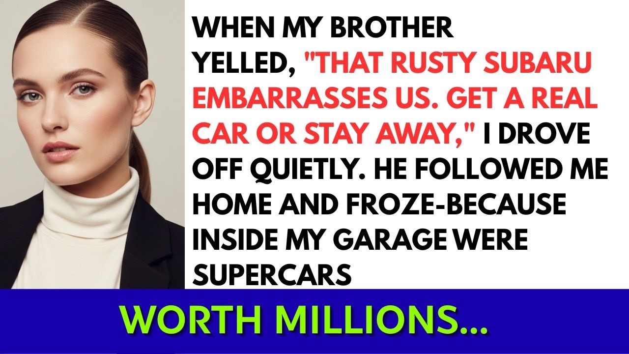 Brother Said Stop Embarrassing Us With Your Cheap Car - Until He Saw My Private Flee3t