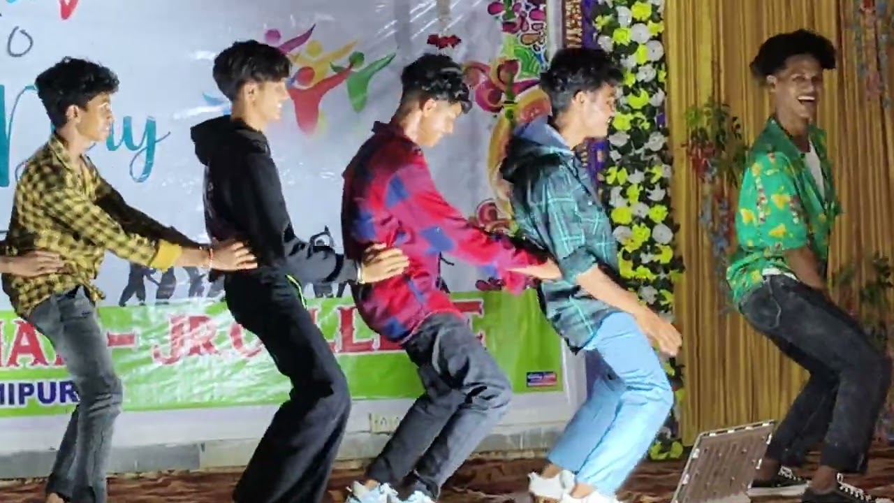Fresher's Day Group Dance Saradhi Vocational Junior College Boy's