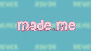 I never made anyone decent😒