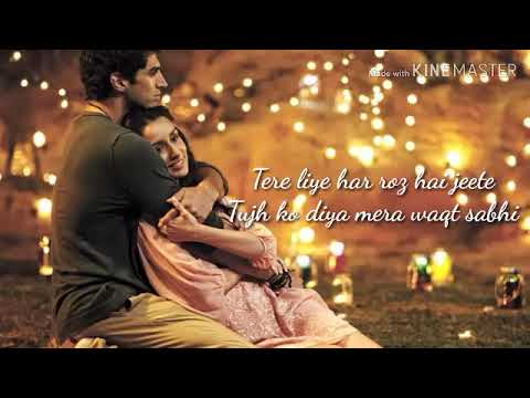 Tum HI HO ashqui 2 Full song with lyrics  Aditya roy kapoorSharaddha kapoor