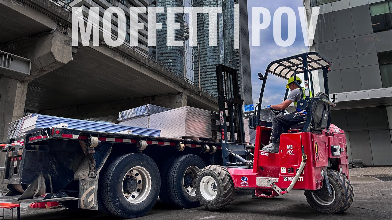 DRIVING A 2023 MOFFETT | M8 |  NX SERIES | POV