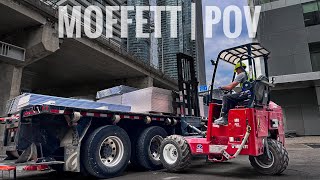 DRIVING A 2023 MOFFETT | M8 |  NX SERIES | POV