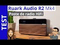 Ruark audio r2  poste radio wifi et hifi avec streaming musical amazon deezer spotify connect