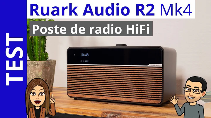 Ruark Audio R2 : poste radio WiFi et HiFi avec streaming musical Amazon, Deezer, Spotify Connect