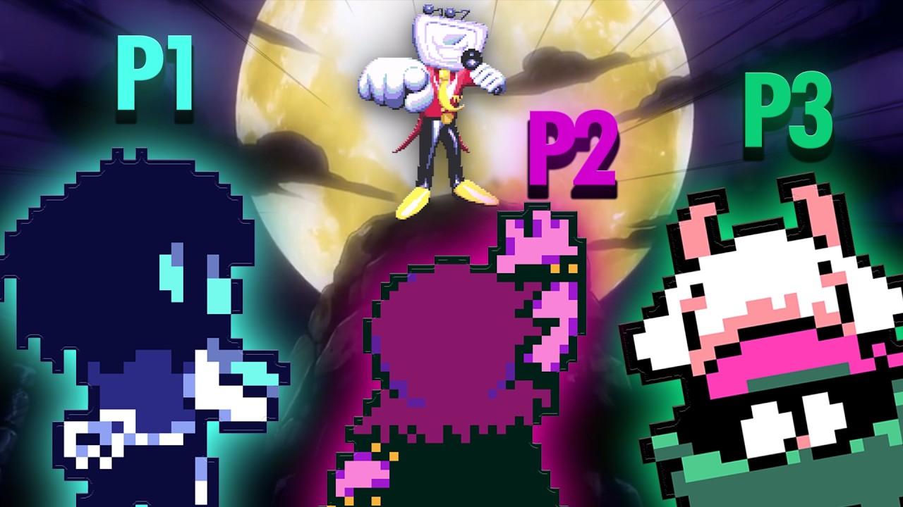 Can 3 Players KILL Tenna in Deltarune MULTIPLAYER?