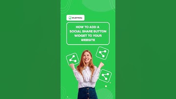 How to add a Social Share Button Widget to your website