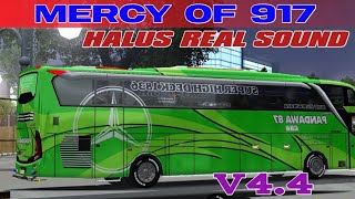 BUSSID UPDATE V4.4‼️SOUND MERCY OF 917 SUPER HALUS || KODENAME SOUND BUSSID V4.4