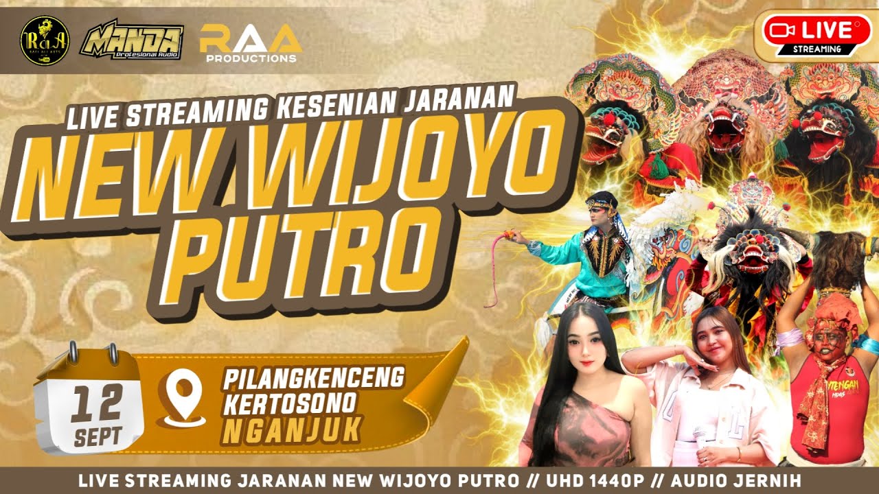 Live New Wijoyo Putro Josaren Pilangkenceng Kertosono Nganjuk Ft Manda Audio
