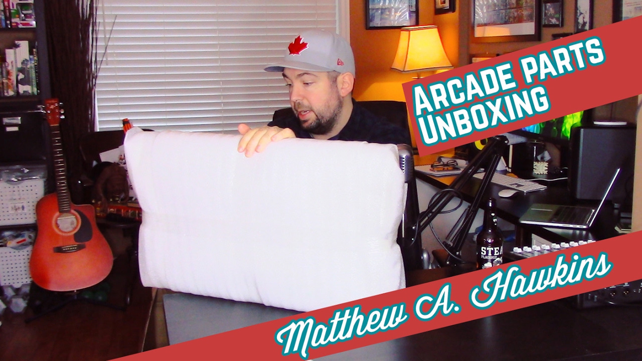 Unboxing Arcade Cabinet Parts | DIY Arcade Machine - YouTube