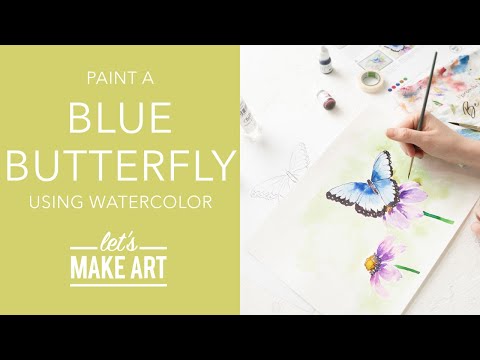 DIY Simple Watercolor Butterflies Anyone Can Make! - creative jewish mom