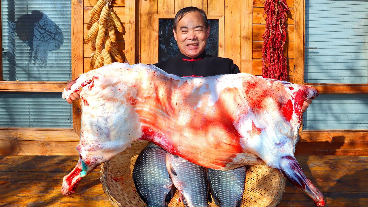 ЛУЧШИЙ в мире суп из ягненка для зимы! Тушим полягненка с 3 рыбрами до тех пор |Дядя Сельский Гурман