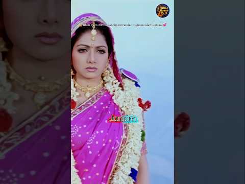 Janam Meri Janam Anil Kapoor Sridevi Kumar Sanu Mr Bechara 4K Romantic Edit Shorts