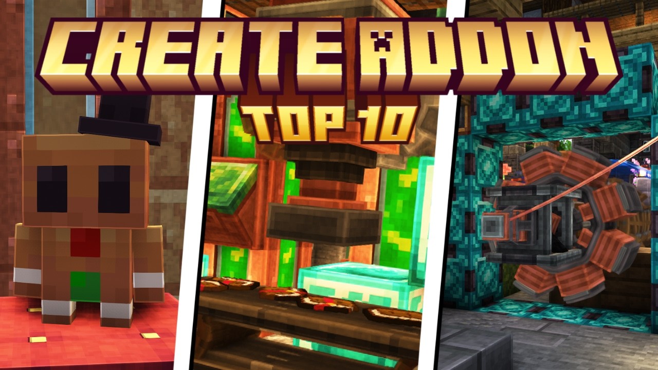 10 Addons do Create Mod que Você PRECISA Testar! (Best Minecraft Mods ...