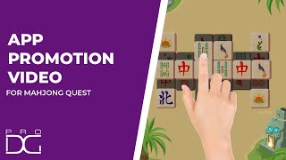 Mahjong Quest | Mobile Game | App Video by ProDigi screenshot 1