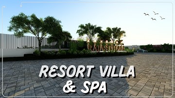 Resort Villa & Spa | Luxury Resort 3D Walkthrough | Architecture Walkthrough Animation