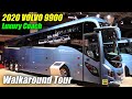 2020 Volvo 9900 Luxury Coach - Exterior Interior Walkaround - 2019 Busworld Brussels