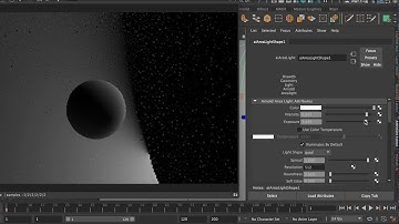 Basic Area Light Maya (Arnold)