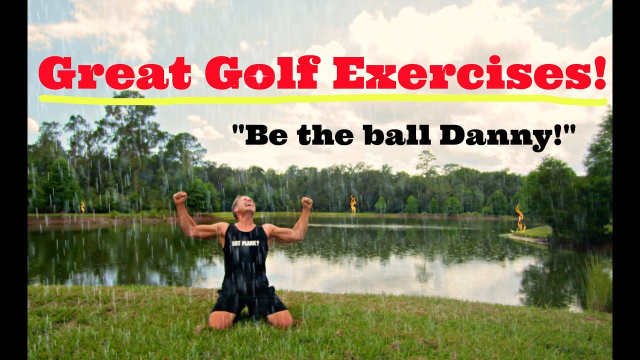 Golf Fitness Workout with Caddyshack quotes Best Golfing Exercises