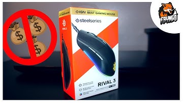 😱 SteelSeries Rival 3 Unboxing! - Best Budget RGB mouse!? 😳