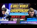 OLIVER SZOLNOKI 🇭🇺vs🇯🇵HAYATO HIJIKATA〜8BALL WORLD CHAMPIONSHIP 2026〜